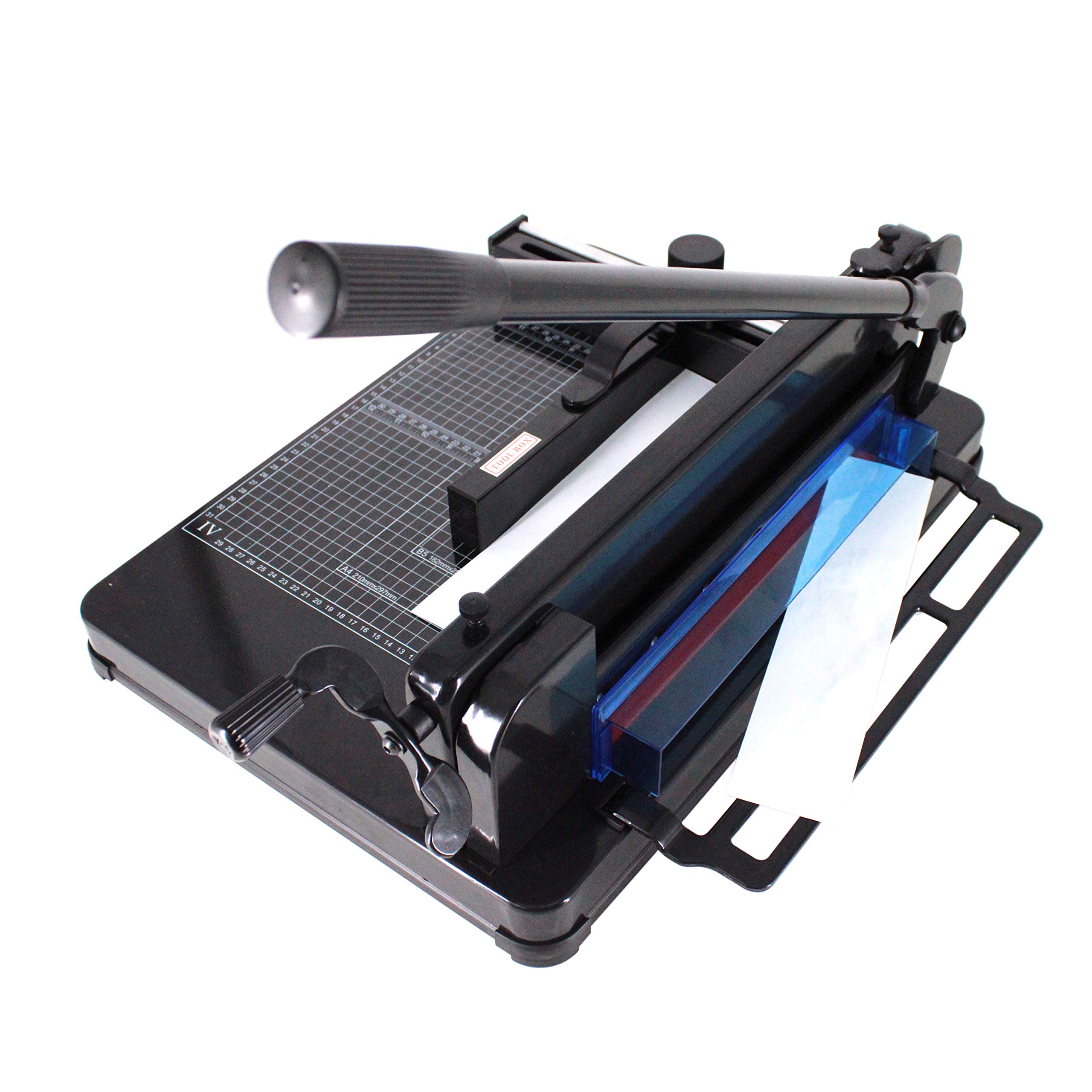 Paper Cutting Guillotine - Manueller Hochleistungs-Papierschneider, 12-Zoll-Guillotinenpapierschneider, 400 Schneidblätter 858
