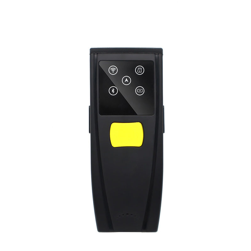 Barcode Scanner 2D - Tragbarer Handheld-Mini-QR-Code-Barcodeleser zum Scannen von Markierungsetiketten,