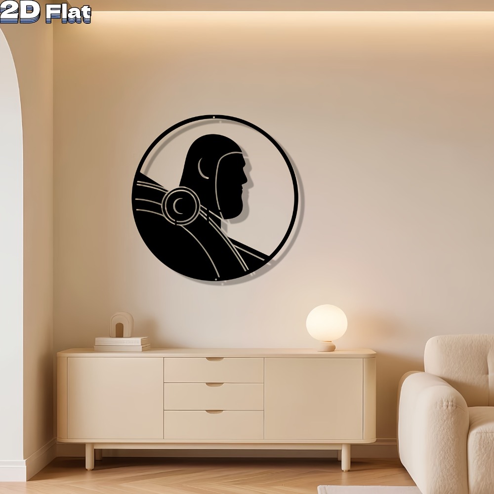 1 Stück Moderne Roboter-Alumin – Tech Office Wall Decor Bewertung und Preis