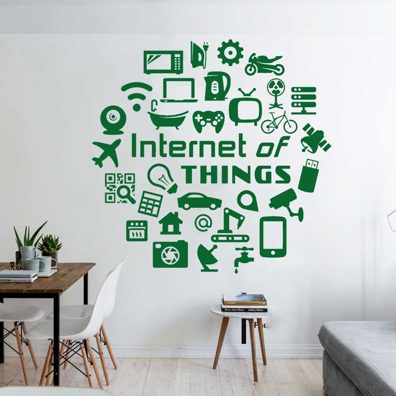 Tech Vinyl-Wandaufkleber, Inte – Tech Office Wall Decor Bewertung und Preis