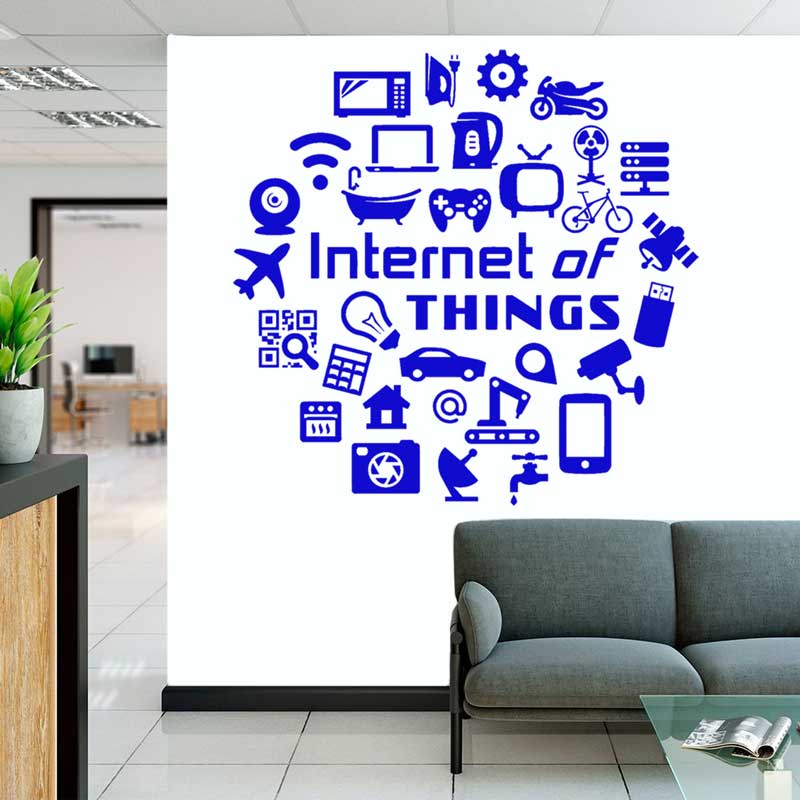Tech Vinyl-Wandaufkleber, Inte – Tech Office Wall Decor Bewertung und Preis
