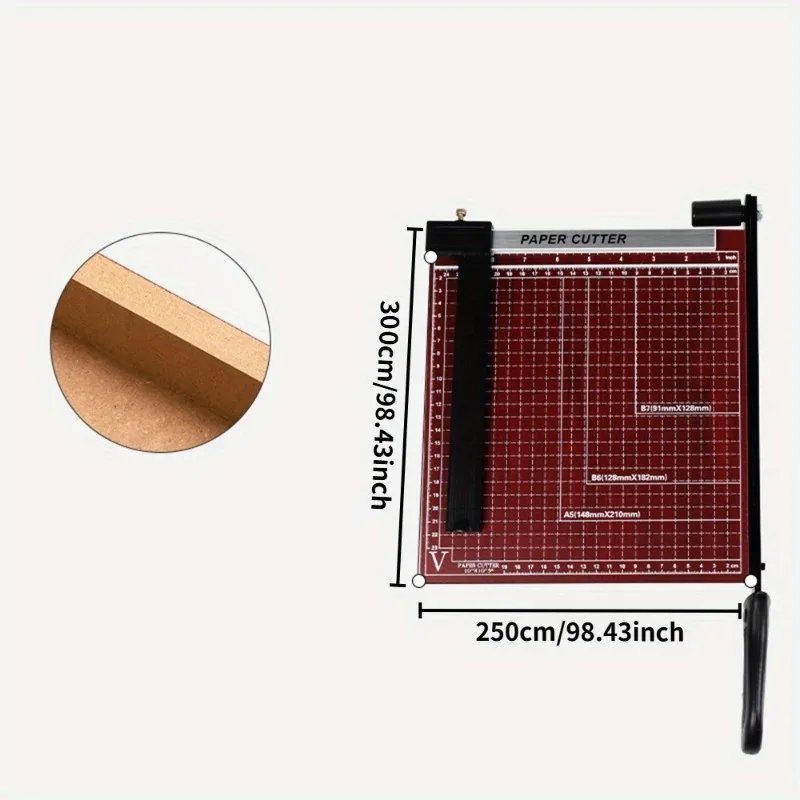 A4-Papier-Guillotine-Schneidem – Paper Cutting Guillotine Bewertung und Preis