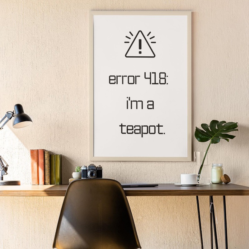 Lustiges Programmierer-Poster  – Office Tech Software Bewertung und Preis